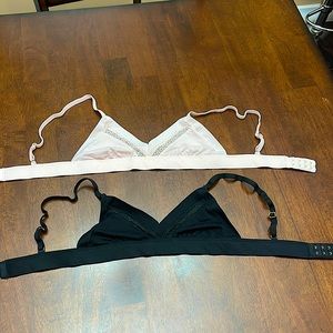Two Victoria Secret Bralettes Size Small